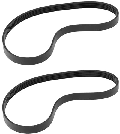 eMagTech 2 Cinghie Poly-V 608 PJ 6 Compatibile con ATIKA Betoniere 375224 6 Coste 14mm Larghezza 608mm Lunghezza per Betoniere