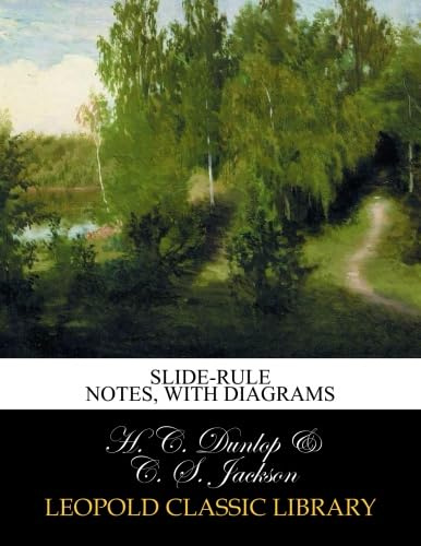 Slide-rule notes, with diagrams