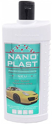 Nano-Plast Autopolitur inklusive Microfasertuch 30 x 30 cm von E-Com24(Autopolitur 500ml)