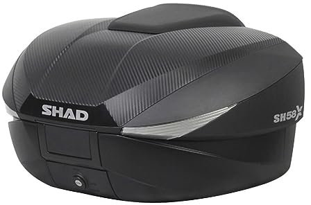 SHAD D0B58106 Expandable Top Case SH58X, Black