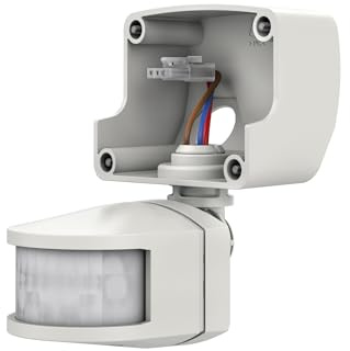 Theben 9070760 theLeda B Motion Module WH Bewegungsmodul weiß | für theLeda B LED-Strahler, 180° Erfassung, 12 m Reichweite, drehbarer Sensor, zusätzlicher Licht-Schaltausgang