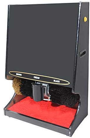 NNHDWS Polisseur Automatique de Chaussure d'induction de Chaussure, polisseur électrique de Chaussure de ménage/polisseur Cireuse à Chaussures électrique pour hôtels, centres commerciaux, banques,E