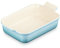Le Creuset Bandeja rectangular Heritage de cerámica de gres, 26 cm, 2.4 L, Caribe, 71102261700001