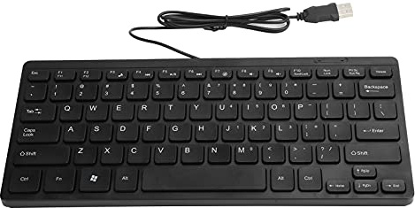 ciciglow Mini Clavier, ABS Mini Clavier USB Filaire étanche Multimédia Kaypad Portable Accessoires pour Ordinateur Portable K1000 pour Ordinateur Portable et Bureau