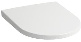 LAUFEN Cleanet Navia WC-Sitz, mit Deckel, abnehmbar, mit Absenkautomatik, für Hohlraumbefestigung, 445x370mm, H8916010000001, Farbe: weiß