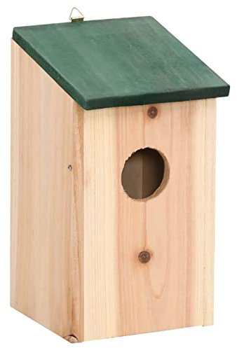 Homgoday Casette per Uelli 10 pz in Legno Massello di Abete 12x12x22cm, Mobili per Casa Interno Esterno Soggiorno Camera da Letto
