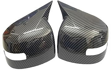 Übertragungsriemen Für Mitsubishi Für Lancer X 10 EX Für EVO 2008-2016 Seite Tür Rückspiegel Abdeckung Aufkleber Auto Styling Zubehör Teil Variomatik Riemen (Farbe : with lamp 13-16)