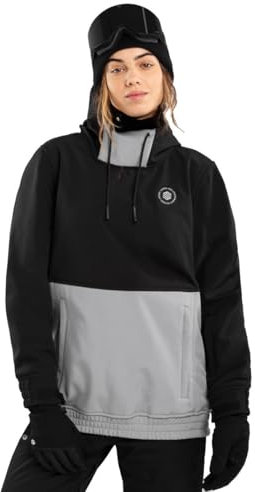 SIROKO - Veste de Snowboard pour Femme W1-W Boardslide - S - Noir/Gris