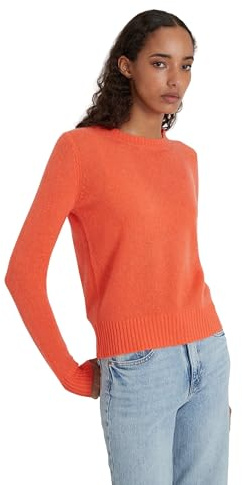 Style & Republic Kaschmir Pullover-Damen elegant aus 100% Cashmere - Dein kuscheliger Premium Strickpullover für stilvolle Herbst- & Winter-Momente - Marigold L