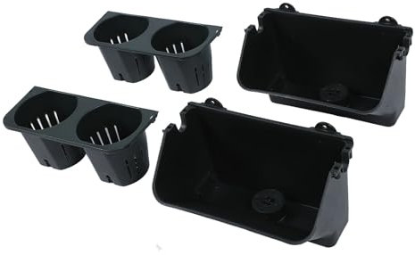 TOPINCN Jardineras de Pared de Autorriego con Temporizador, Macetero de Bolsillo Montado en la Pared de PP, Riego por Goteo Automático, Macetero Colgante de Pared Vertical
