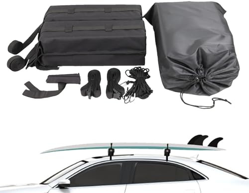 Aufblasbarer Dachgepäckträger, Autodachgepäckträger für Paddleboards, Autodachgepäckträger für Kajaks zum Transport von Kanus, Surfbrettern