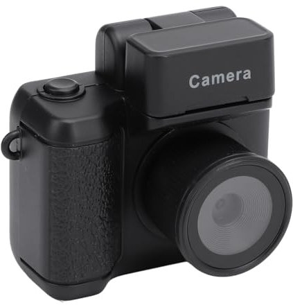 Tragbare HD 1080P 2MP DV-Kamera, Wiederaufladbare Videokamera, HD-Kamera, Tragbare Videotaschen-Leichtkamera für Studenten, 160° Objektivwinkel mit Stromversorgungsoptionen