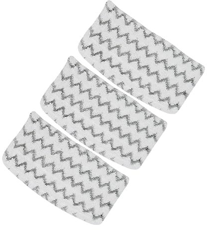 ABOOFAN 3 Stück Staubtücher Für Dampfmopp Wischmopp-ersatzbezug Dampfmopp-pad-tuchbezug Kompatibel Mit Dampfreiniger Steam Mop Wiederverwendbar Für Harte Böden