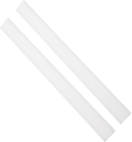 Healeved 2pcs Silicone Strip Squeegee Refill for Patio Window Replacement Rubber Blade