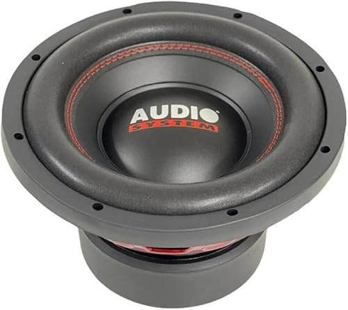 KIT SET PER AUDIO SYSTEM ASY10, 1 subwoofer da 25 cm 10 diametro, doppia bobina, dual voice coil, 2+2 ohm, 500 watt rms 1000 watt max, 1 pezzo