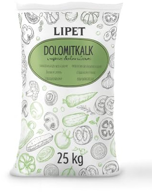 Dolomitkalk Rasenkalk 25kg Sack - Zur Vorbeugung von Moosbildung Antimoos