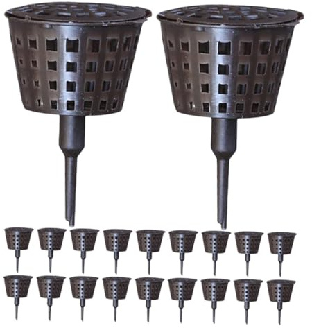 Outanaya Scatola Di Fertilizzazione Per Bonsai Con Coperchio, Cestini Nutritivi Per Semina Di Orchidee e Piante in Vaso, Set Da 30 Pezzi Per Coltivazione e Cura Giardino