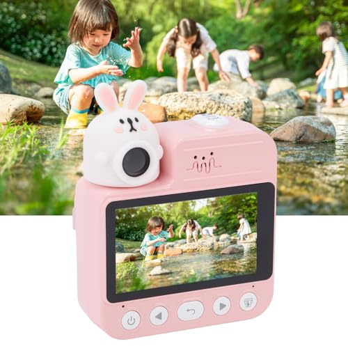 Oreilet Stampa Istantanea per Fotocamera per Bambini, Stampa Istantanea per Fotocamera Digitale 1080P 32MP con Schermo da 3 e 3 Rotoli di Carta, Filtri e Video