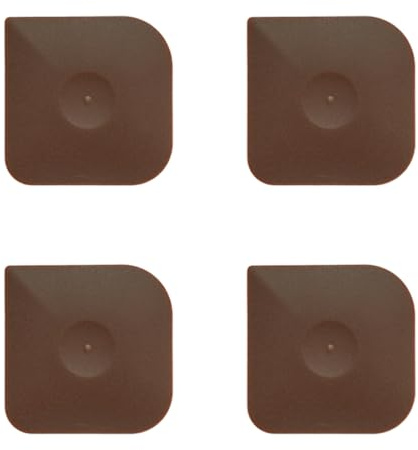 Milisten Lot de 4 Grattoirs Polyvalents pour Poêles et Casseroles, Outils de Nettoyage Multifonctions en PC Compact, Racloirs Pratiques pour Pâtisserie et Vaisselle, Accessoires la Cuisine