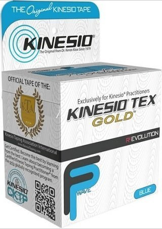 Kinesio Tex Gold, Blue, 2 Inches X 16.4 Feet (Pack of 6)