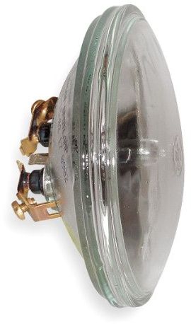 GE Halogen Sealed Beam Floodlight, PAR36, 50W