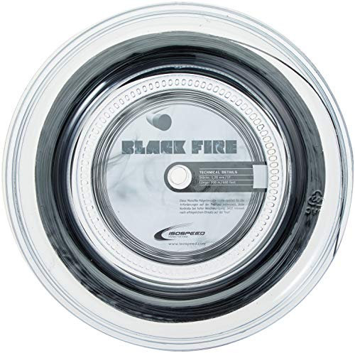 ISOSPEED Fire Tennissaite, grau, 200m