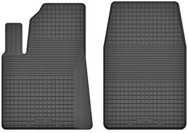 2 Stück Gummifußmatten Vorne kompatibel mit Lada NIVA (Bj. 1977-2020) ideal angepasst