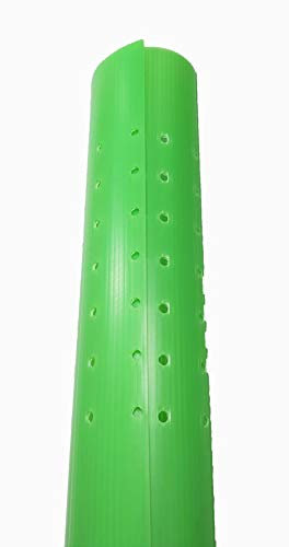 Pflanzenschutz für Bäume, Stamm oder offene Pflanzen, perforiert. 60 cm Höhe: Packung mit 20 Stück zweilagig.