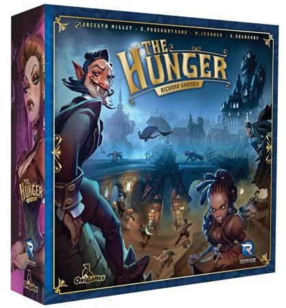 Renegade Game Studios | The Hunger | Deck-Building Board Game | Strategic Vampire Adventure Where You Race to The Rose | Competitive Game for 2-6 Players Ages 14+ | English