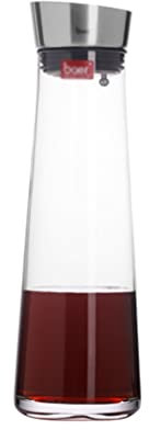 Wein Dekanter Bleifreier Kristall-Dekanter für rotwein-Haushalt-handgefertigter Glaswein-Flaschen-Dispenser-Weinausgießer mit Deckel,geeignet für Ferienhauswarming-Geschenke geeignet Dekantierer