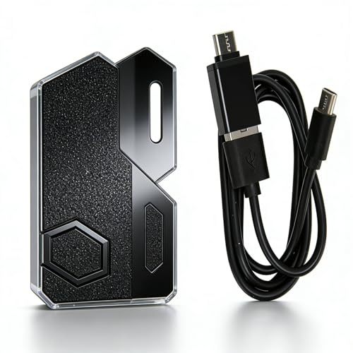 Tastatur- und Maus-Konverter-Adapter für NintendoSwitch XboxONE XboxSeries X S Spielekonsole, Plug-and-Play mit Benutzerdefinierter Taste, Unterstützt FPS FTG