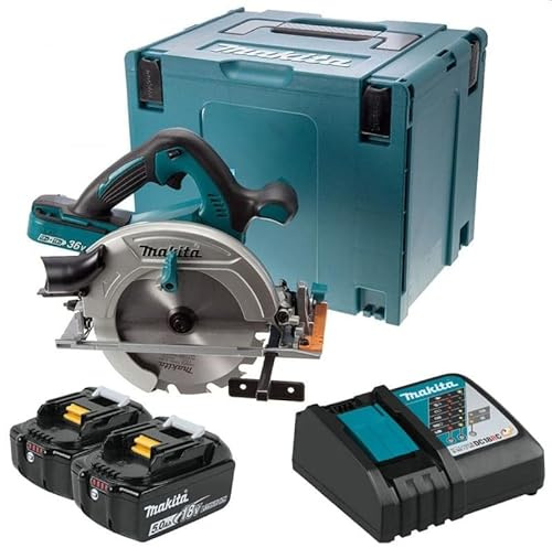 MAKITA DHS710RTJ Kreissäge, 36 V, LXT Ø190 mm (2 x 5,0 Ah) aus Makpac
