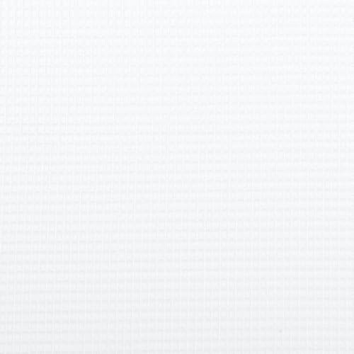 Textrend Baumwollstoff Meterware Waffel - Stoff zum Nähen - Fabric Waffel - Antiallergisches Material - Stoff Meterware 1x1,60m (Weiß)