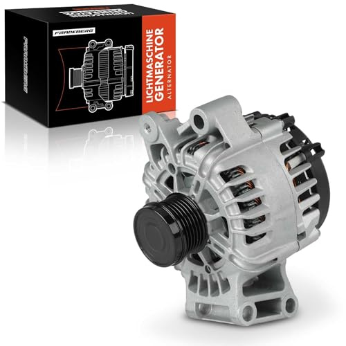 Frankberg Lichtmaschine Generator 150A 1-Polig Replace# F1FT10300BA | Kompatibel mit Ford Kuga II DM2 Focus III Turnier Stufenheck C-Max II DXA/CB7 DXA/CEU Van Grand C-Max DXA/CB7 DXA/CEU