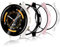 Bigqin 4 Pezzi Custodia Protettiva Compatibile con Garmin Venu 3S 41mm, Custodia Rigida per PC con Proteggi Schermo, Custodia HD con Vetro Temperato - Trasparente Nero Rosa Bianco