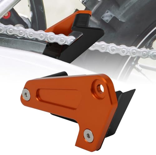 Runfarr Motorcykelkedjeguide motorcykel kedjeskydd aluminium för SX EXC XC SX-F EXC-F EXC-R XC-W EXC-W XCR-W SXC FC TC FE TE 701 ENDURO 701 SUPERMOTO 125CC-530CC orange