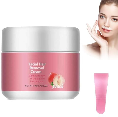 Crème Dépilatoire Pour Le Visage, Crème Dépilatoire Pour Le Visage Hair Erase Pour Femmes Et Hommes, Action Rapide En 5 Minutes, Douce Et Indolore Pour Tous Les Types De Peau (1pcs)