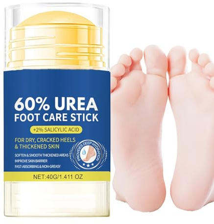 Crema Hidratante Para Los Pies | 40g Barra De Bálsamo Suavizante Y Nutritiva | Crema De Cuidado Hidratante Para Talones,Para Los Talones Agrietados Piel Áspera Uso Diurno Y Nocturno Cuidado De Inviern