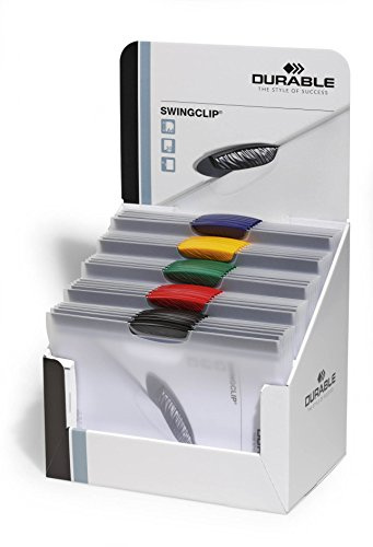 Durable 226100 Thekendisplay (mit 30 Swingclip Klemmmappen)