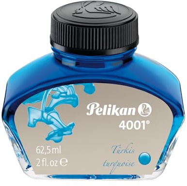 Pelikan 4001, Tinta de Escribir, Turquesa, 62,5 ml