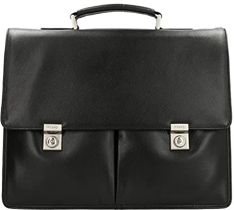 Picard Aktentasche Umhängetasche Aberdeen Office Bag Black schwarz