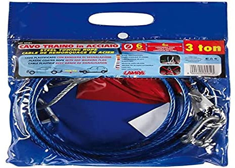 LAMPA 60581 Corda da traino 3,5 Meter Cinghia da traino