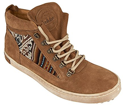 Inkkas - Tan Suede Camping Boot - Handcrafted Artisan Women's & Men's Rugged and Durable Leather Shoes…