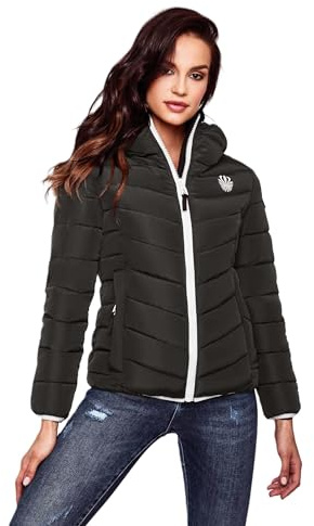 Navahoo Damen Jacke Steppjacke Übergangsjacke gesteppt Stepp Herbst B675