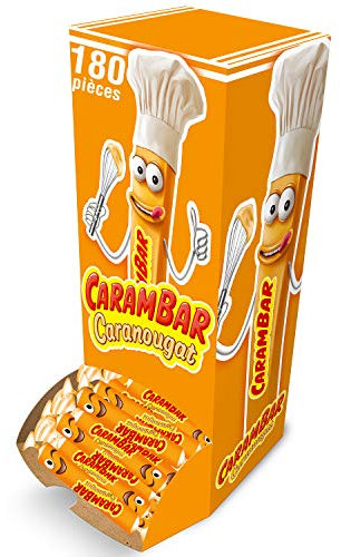 CARAMBAR Bonbons Caranougat Boite 180 Pièces