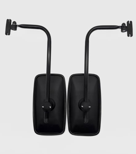 2x Außenspiegel Seitenspiegel ø15-28 Bagger 285x150mm Spiegelarm Spiegelhalter SET