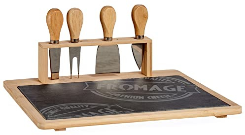 Gift Decor Set Tabla de quesos Estuche Regalo 33x27 cm