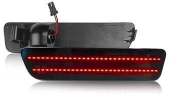 Clignotants LED Feu signalisation Feu Position Latéral Pare-Chocs Arrière Voiture Coque Fumée Rouge Feu Arrière pour Ford pour Mustang 2005 2006 2007 2008 2009