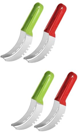 Ciieeo 2 Juegos Dispositivo De Corte De Sandía Herramienta Para Cortar Frutas Pinzas Para Cortar Sandía Herramienta De Corte De Melón Cuchillo Para Cortar Piñas El Plastico 2 Piezas * 2