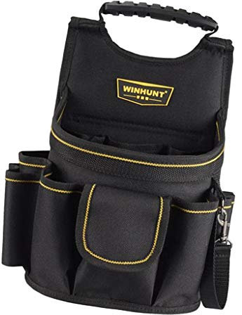 Oxford Werkzeugtasche, strapazierfähig, breite Öffnung, Werkstatt-Werkzeugtaschen mit Hüftgurt